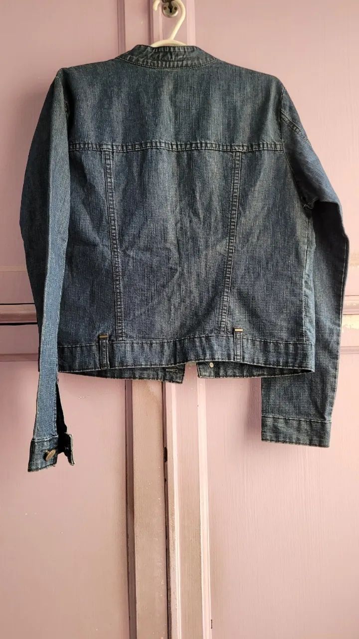 Jaqueta jeans Corpo e alma - Foto 2