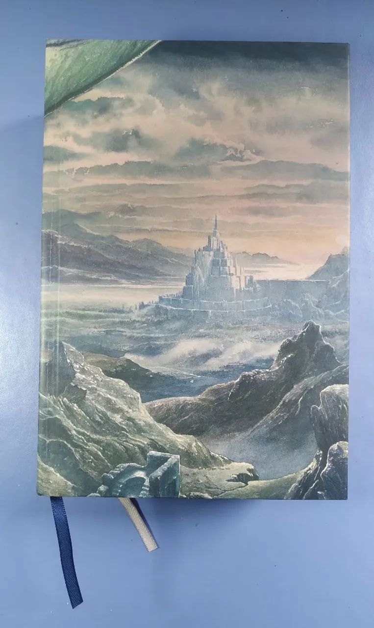 Senhor dos Anéis volume único ilustrado Alan Lee - Foto 3