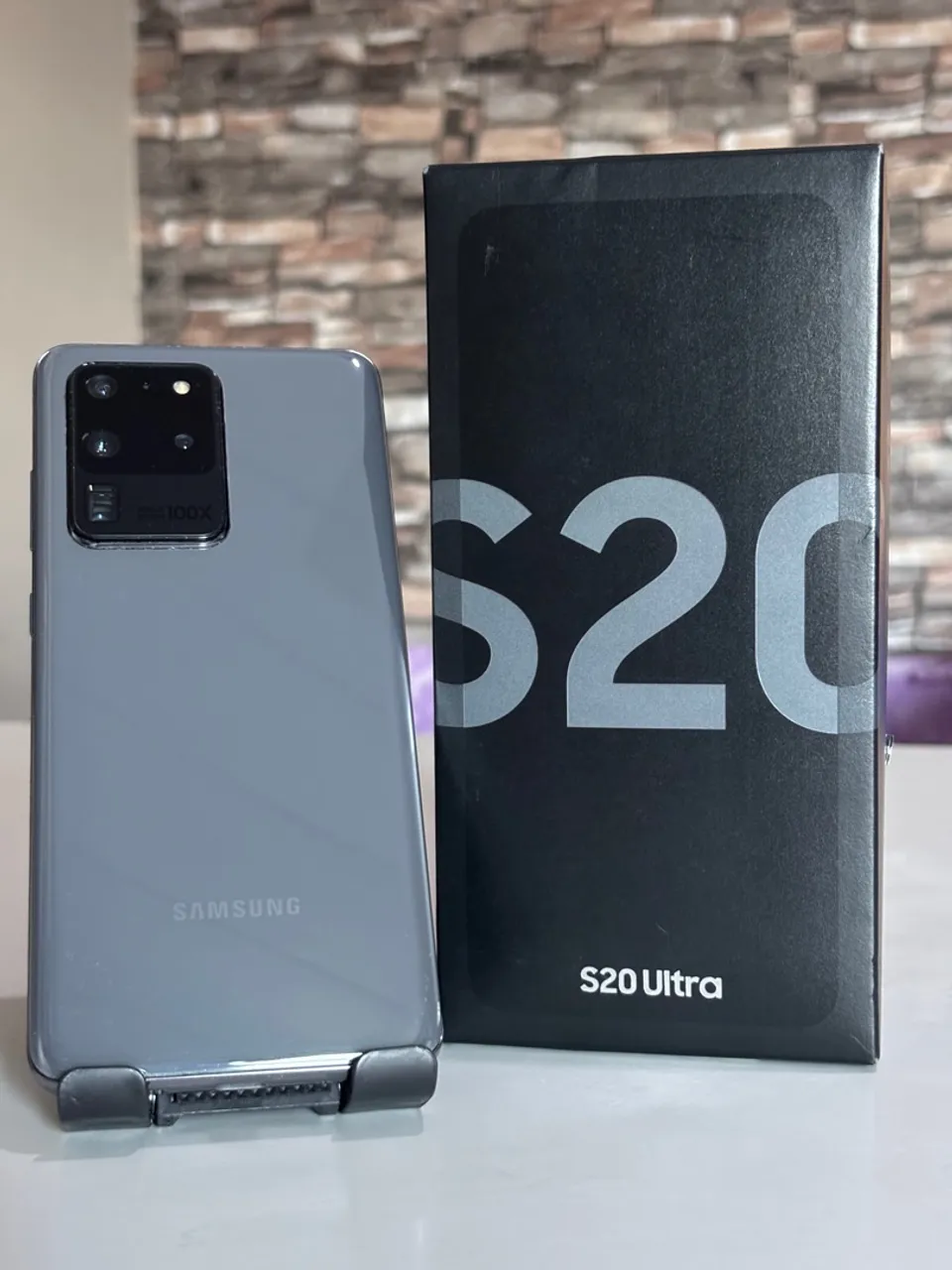 Vendo Samsung S20 ultra com nota fiscal 128GB