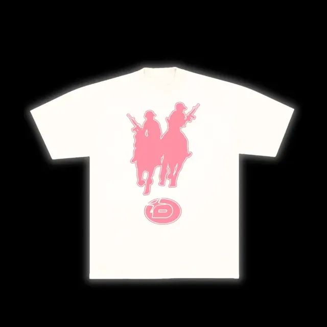 Polo's Tee Creme Rosa