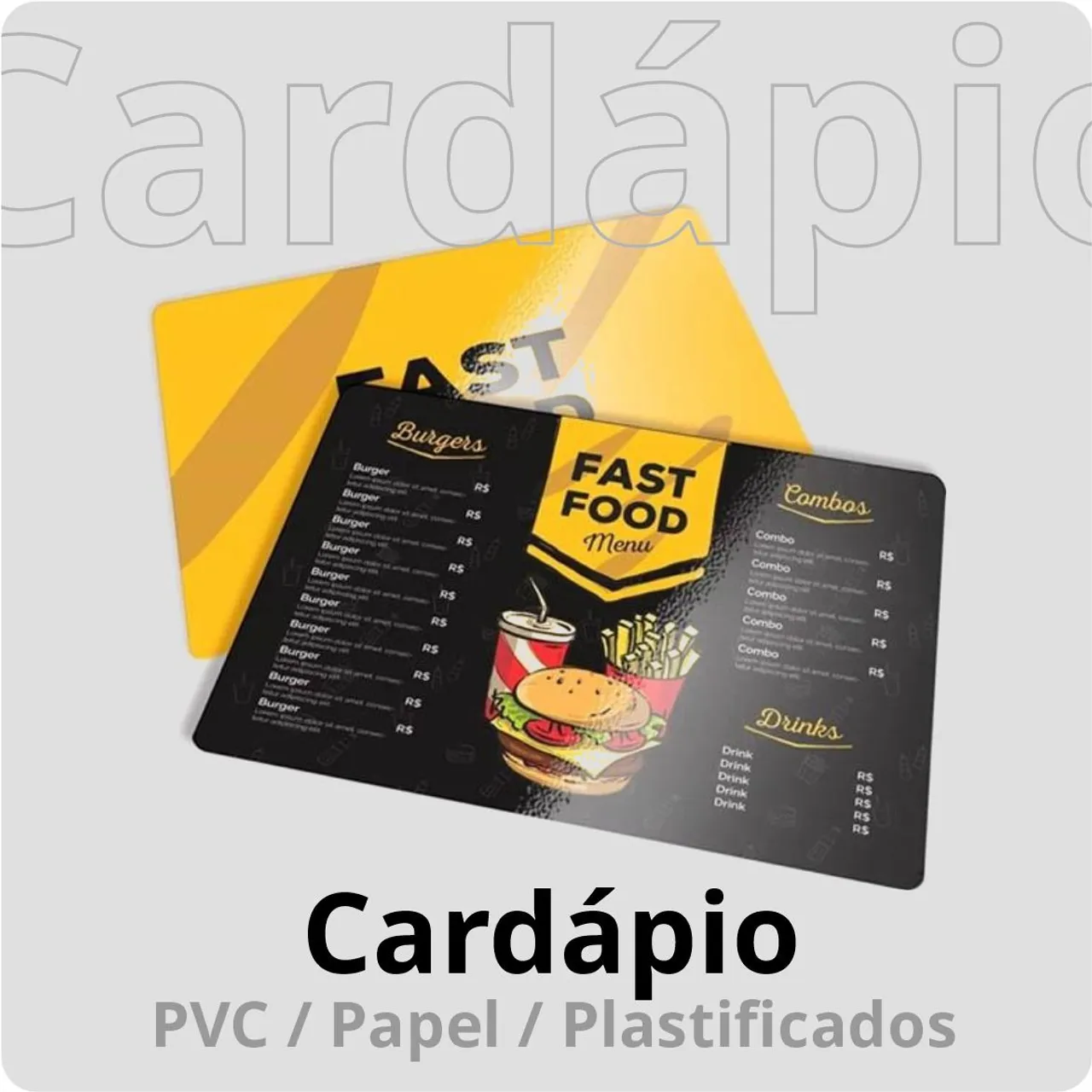 Cardápio