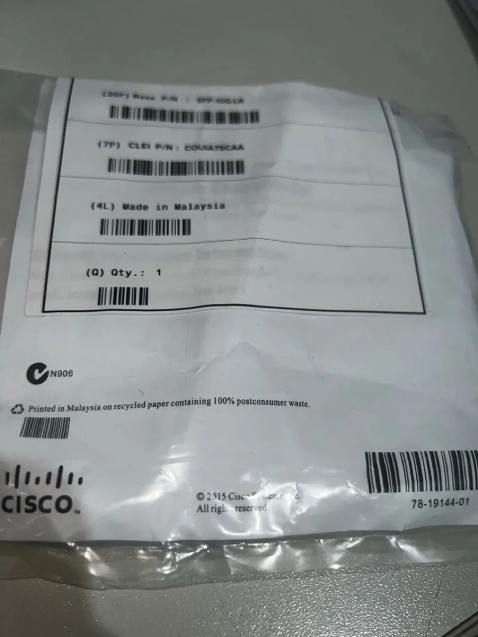 Gbic Cisco SFP 10G LR Lacrado - Foto 2