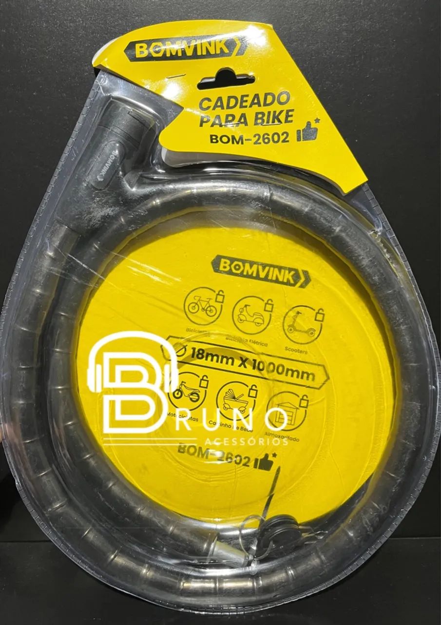 Cadeado de bike 