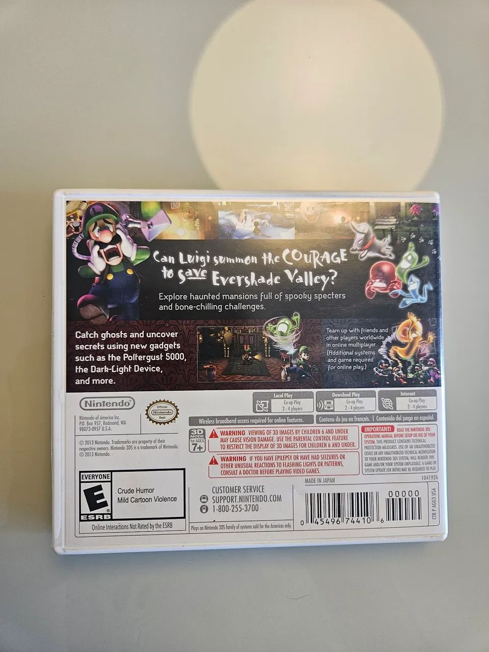 Luigi's Mansion: Dark Moon Original - Nintendo 3DS - Foto 3