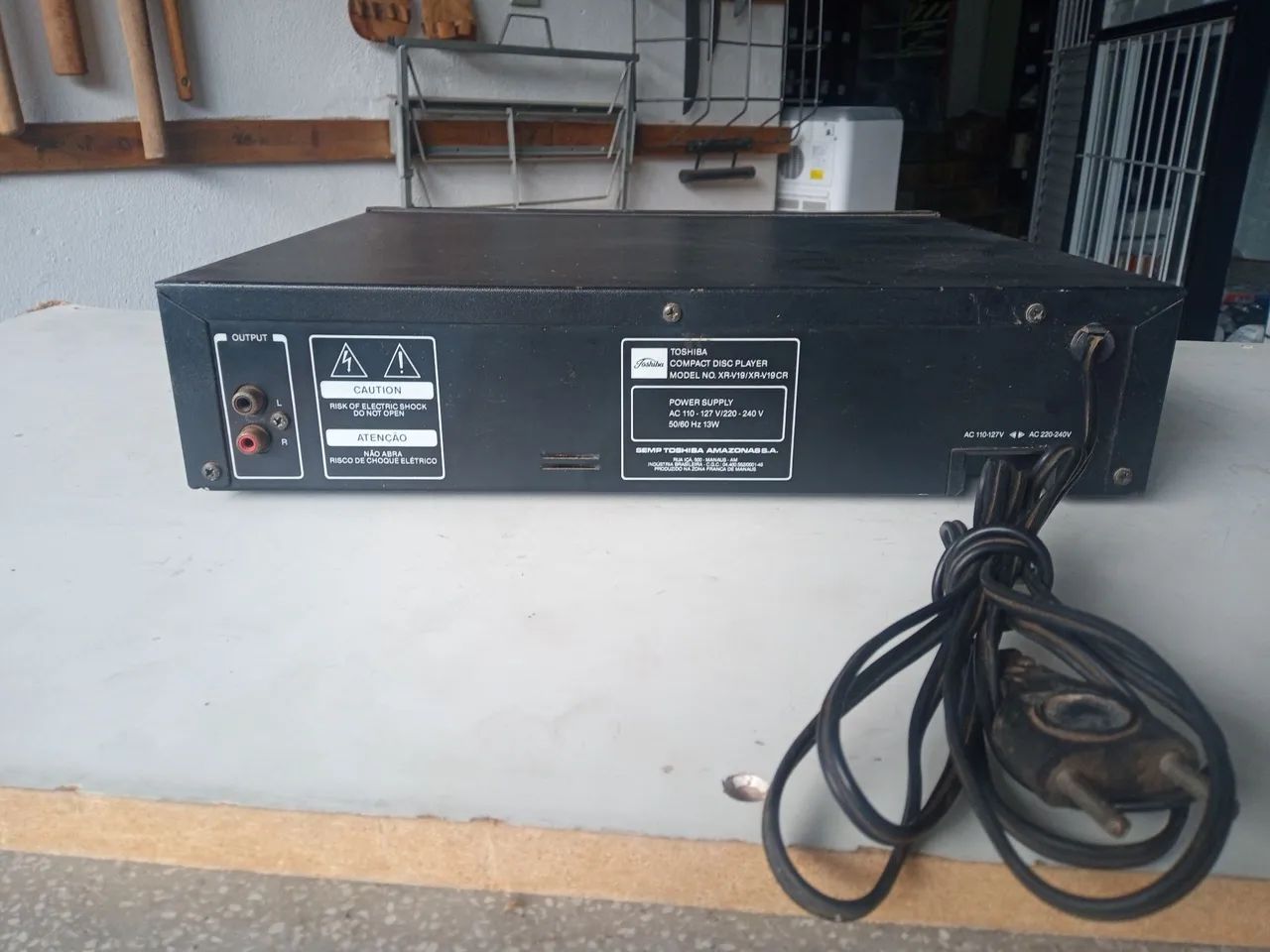 Toca-discos CD Player Toshiba XR-V19 - Foto 4