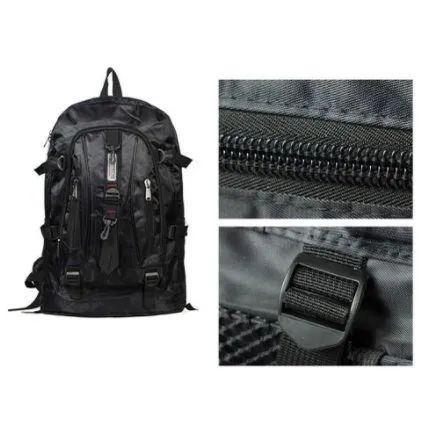 Mochila Masculina 50 litros CAVEIRÃO/Reforçada/Resistente áágua/Motoqueiro-ESportES-Trilha - Foto 5
