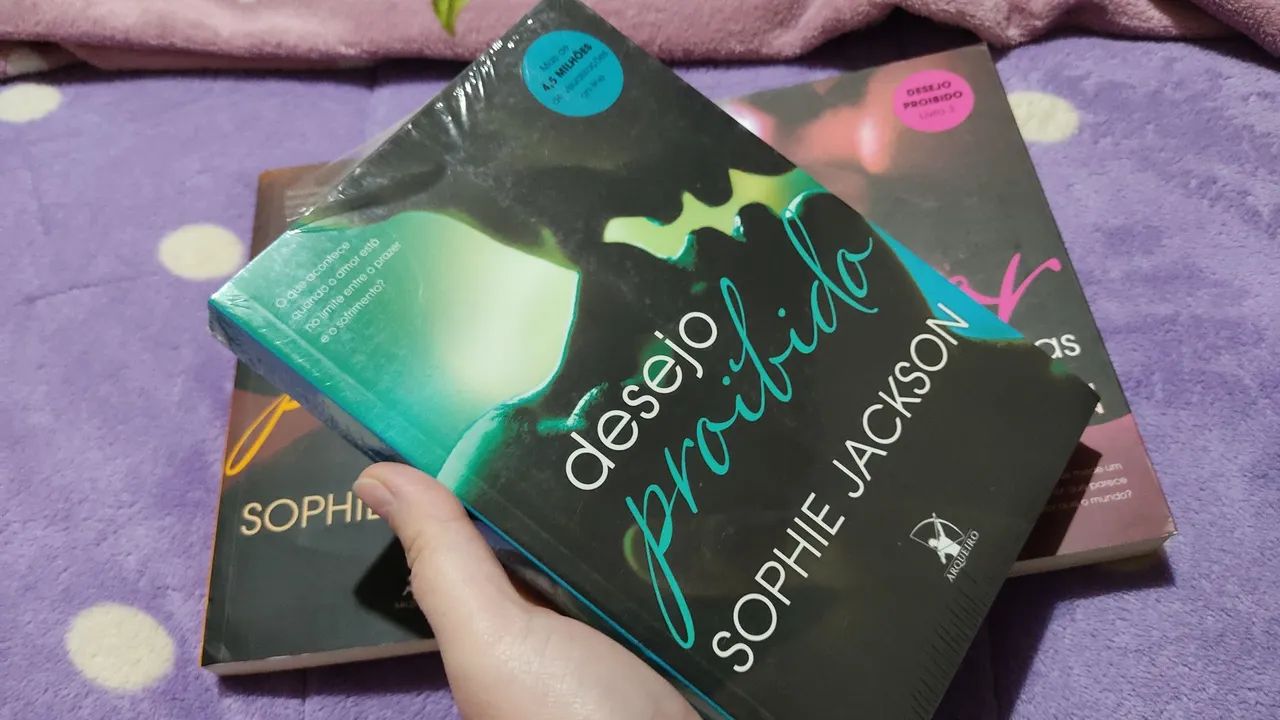 Trilogia Desejo Proibido de Sophie Jackson  - Foto 3