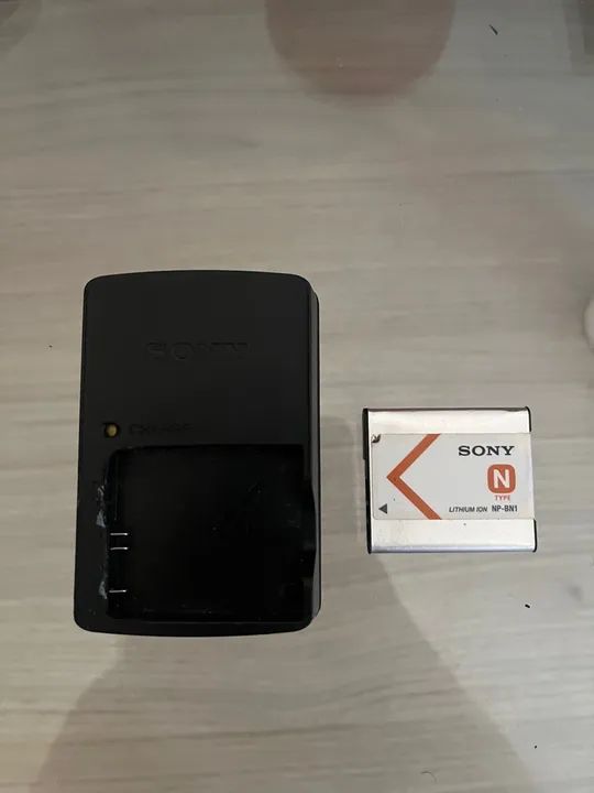 Carregador de bateria + bateria SONY - Foto 2