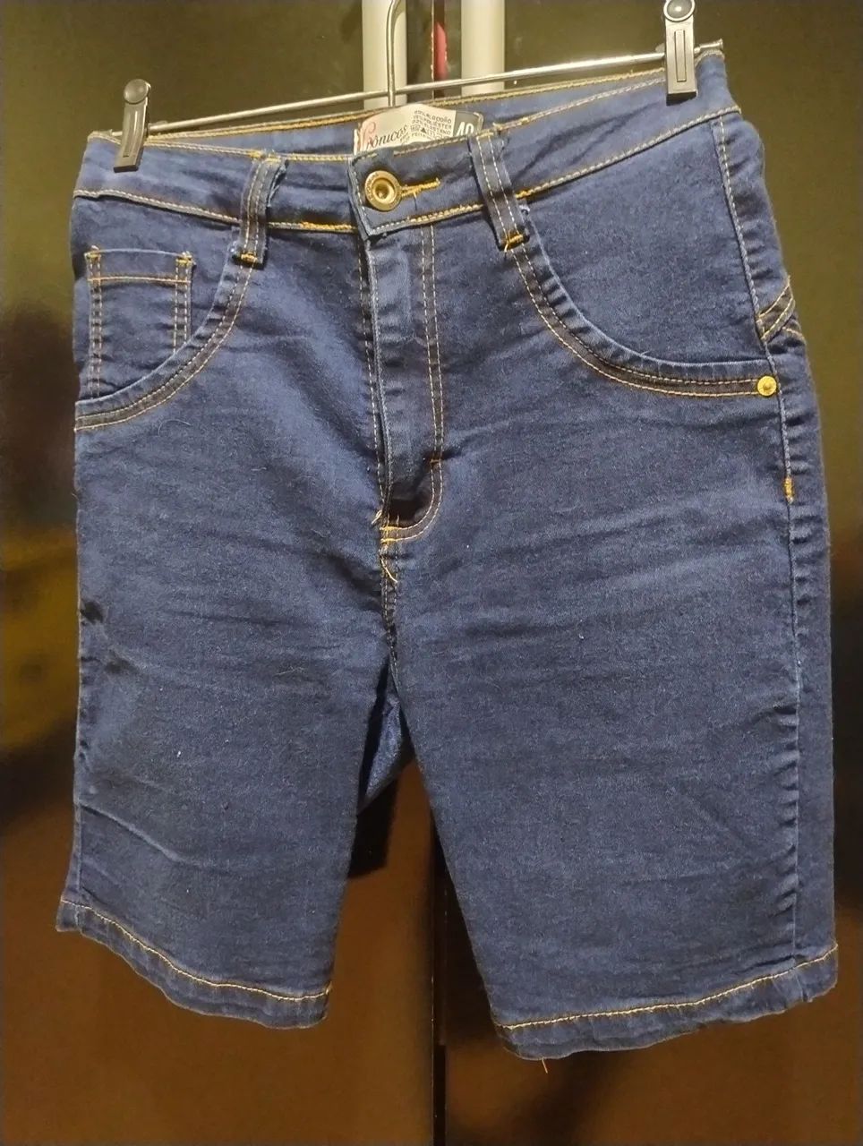 SHORT JEANS só para Gatinhas! Tamanho 40 - Foto 2