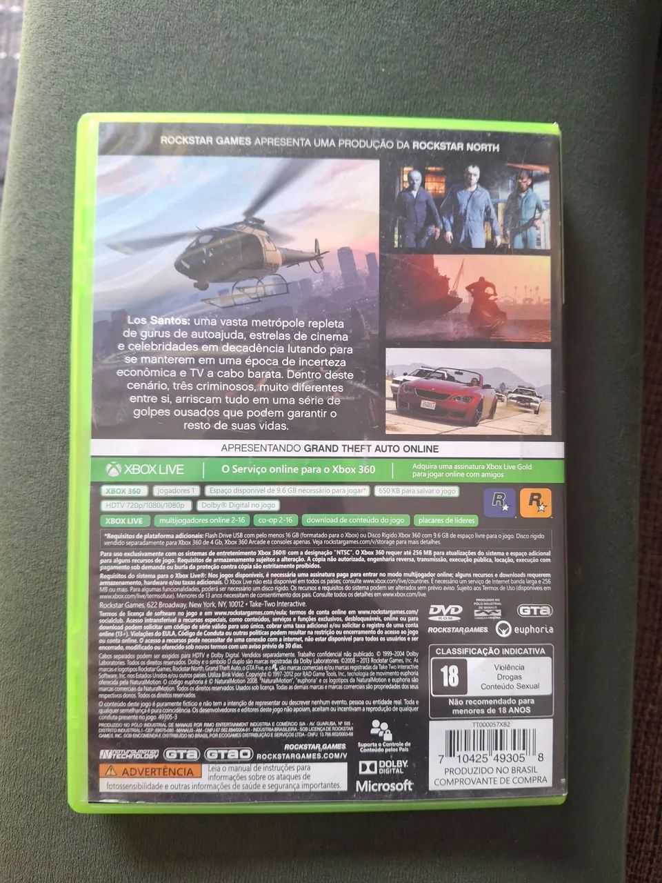 GTA 5 - XBOX 360 (COM MAPA) - Foto 2