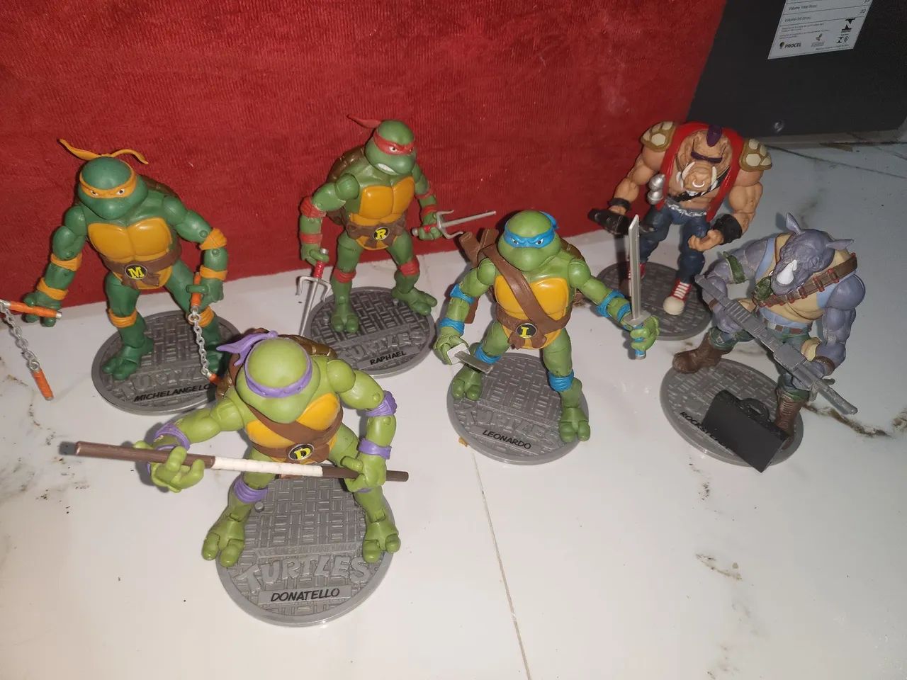 Coleção tartarugas ninja playmates - Foto 2