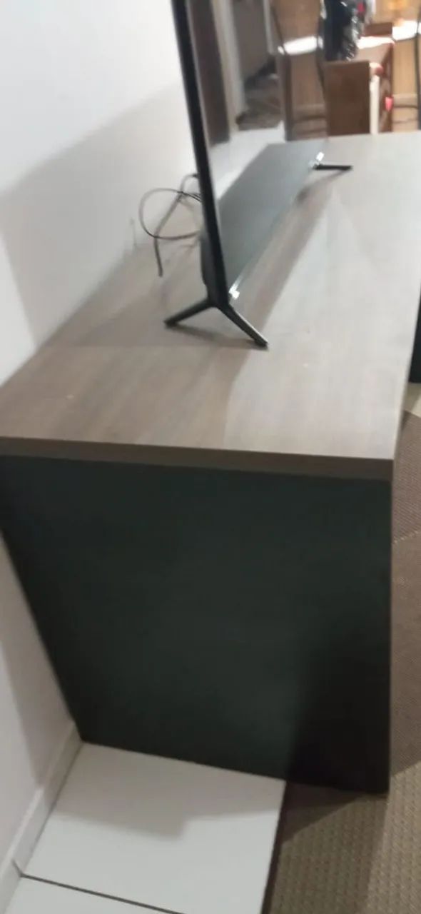 Mesa em L 150x60 + mesa auxiliar com 3 gaveteiros Veneza65060624258435122