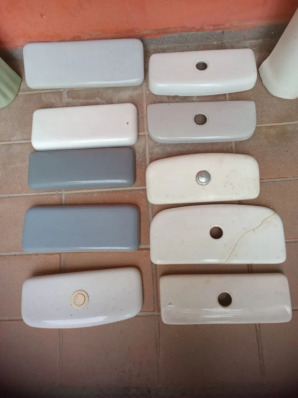 Tampas de vaso aclopado
