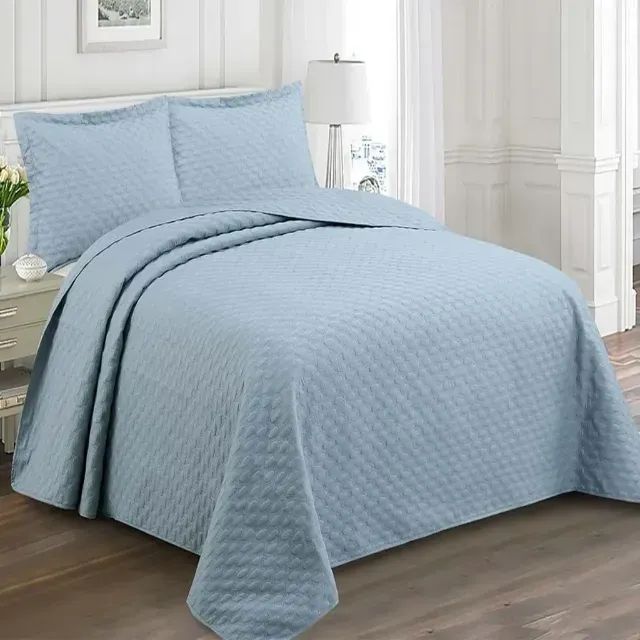 Cobre Leito Cama Azul Céu