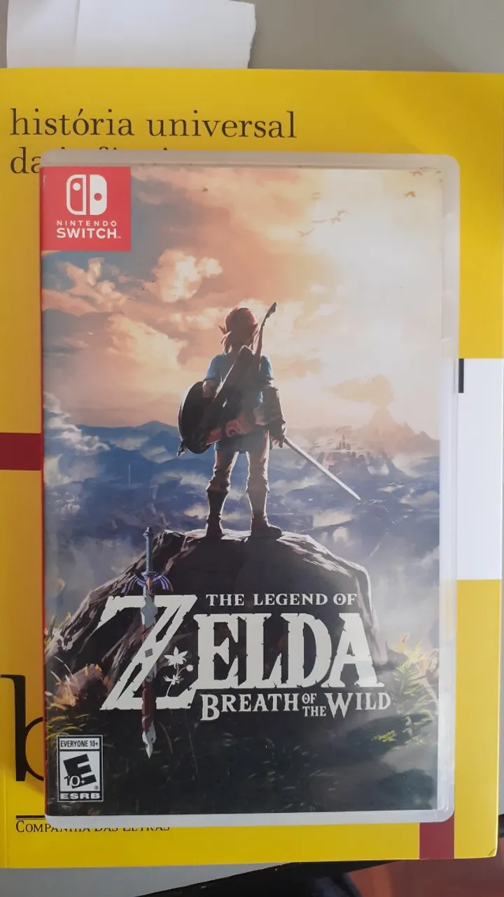 Jogo Nintendo Switch Zelda Breath of The Wild