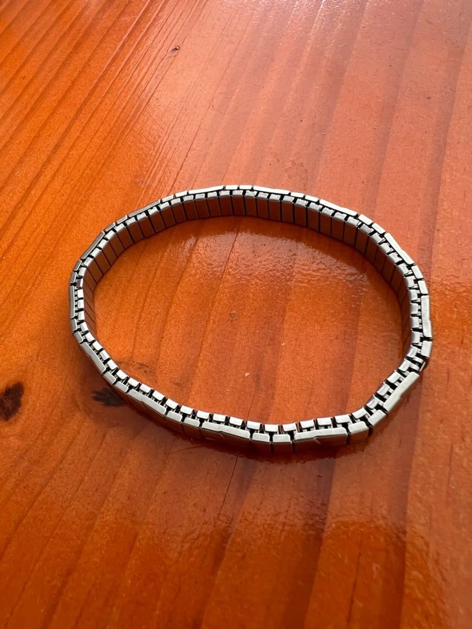 Pulseira de Aço em Elos - Foto 2