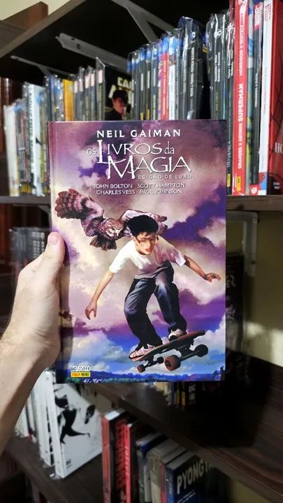 Os Livros da Magia - Neil Gaiman - Vertigo - HQ Panini