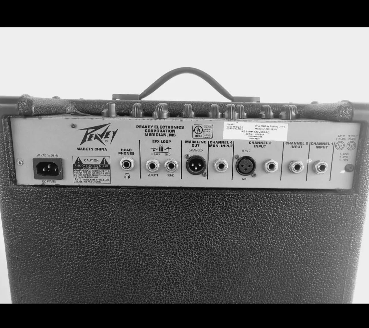 Caixa Amplificadora Peavey kbd2 - Foto 2