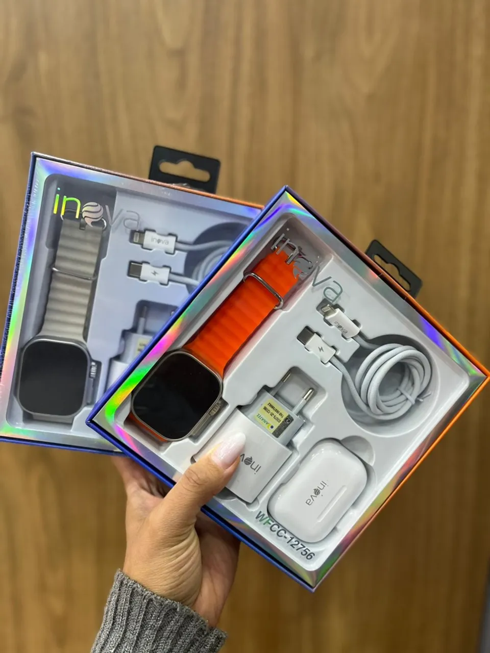 VENDO Kit Carregador e Pulseira Inova para Smartwatch ( PROMO )