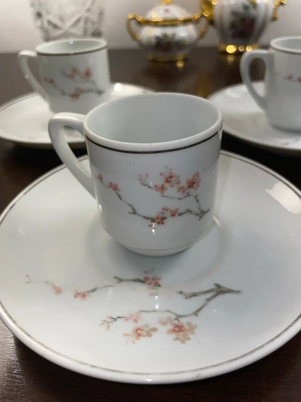 Conjunto 3 xícaras floridas - Foto 2