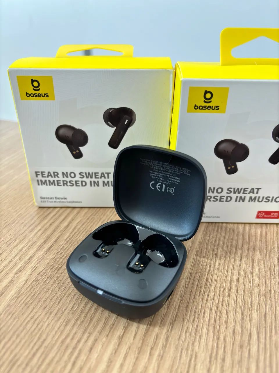 Fone bluetooth Baseus E19 - Novo. - Foto 4