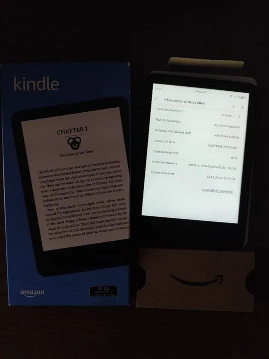 Vendo Kindle 11a geração com caixa 