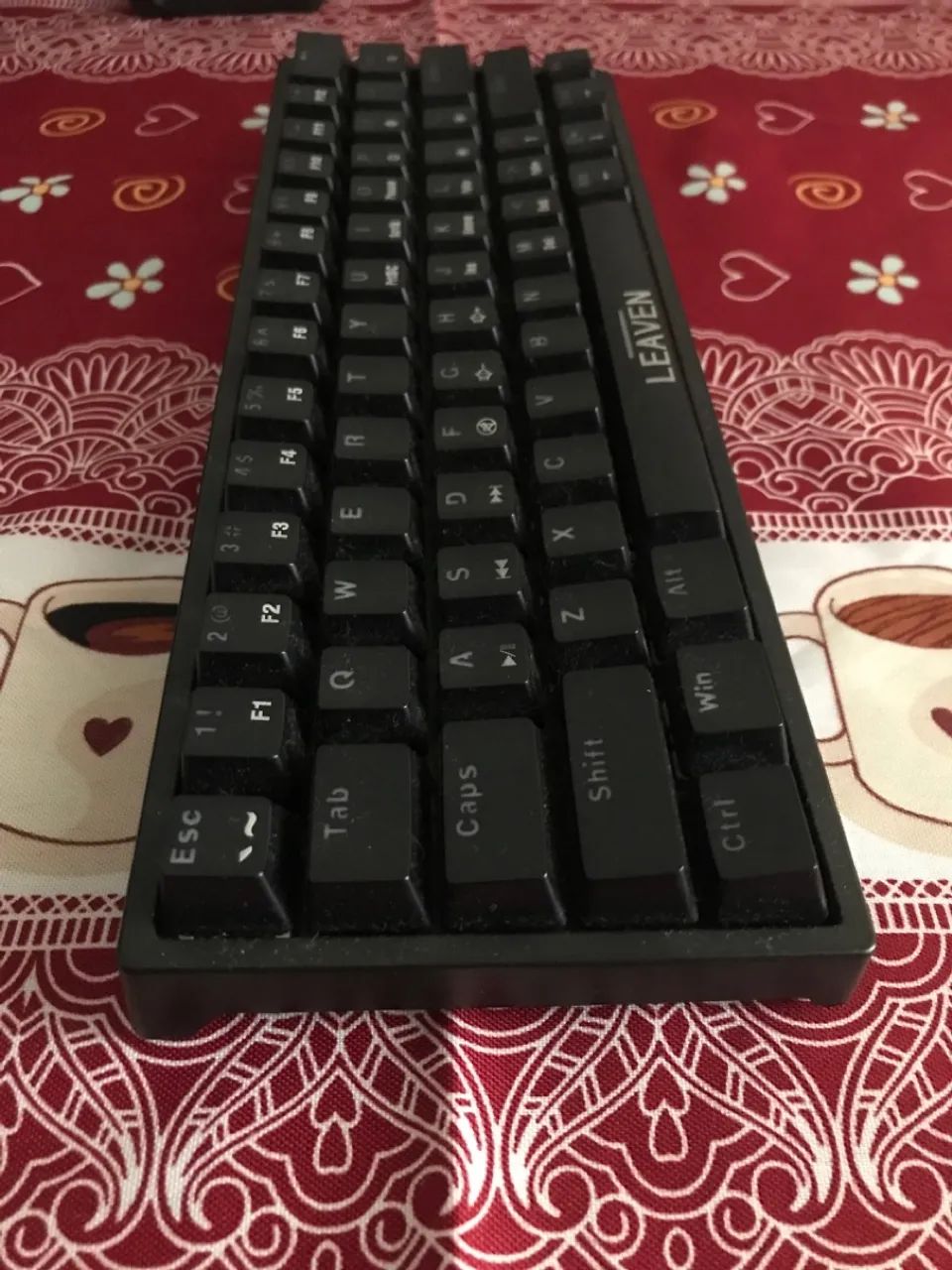 Teclado Mecânico 60% LEAVEN - Perfeito para Gamers - Foto 3