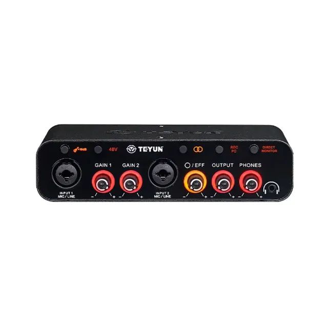 (Produto Novo) Interface De Áudio Profissional Teyun Q26 (Com Garantia) - Foto 2