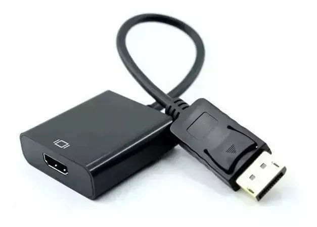 Adaptador Conversor Displayport Macho Para Hdmi Fêmea - Foto 4