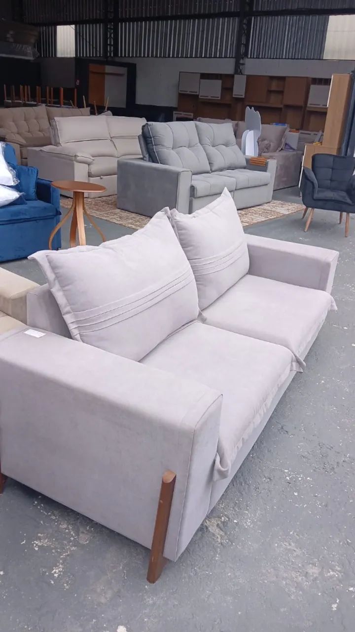 Sofá Essenza Living 4 Lugares (2,30m) - Foto 2