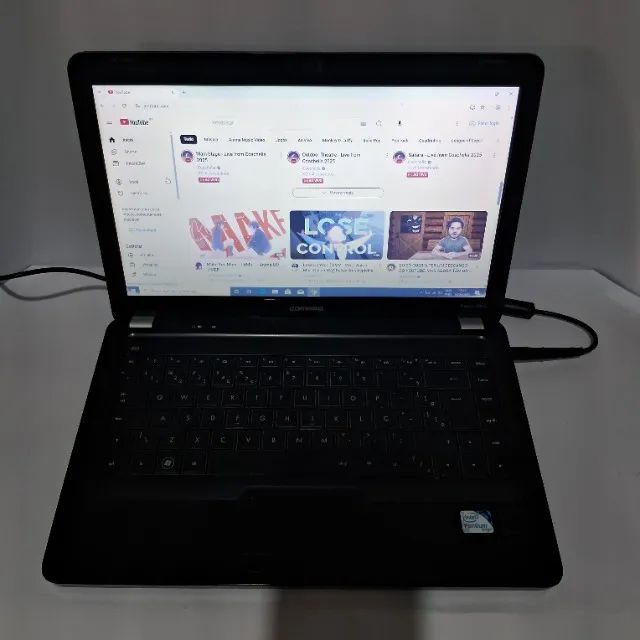 Notebook Compaq /Pentium dualcore /ssd 120 gb /4 gb ddr3.