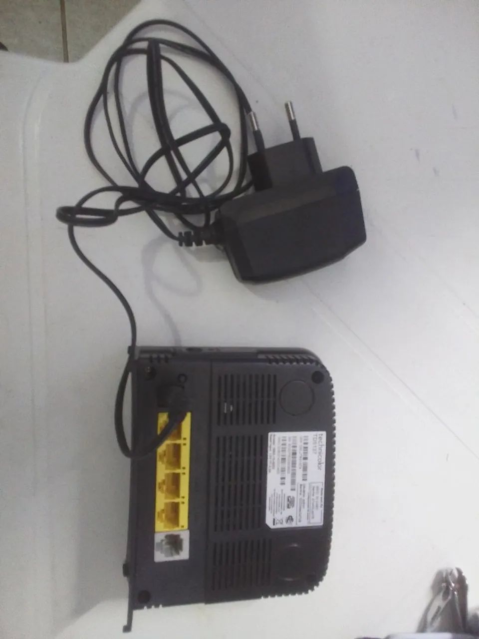 Modem Roteador Wifi Technicolor Td5137 Oi Velox Original - Foto 2