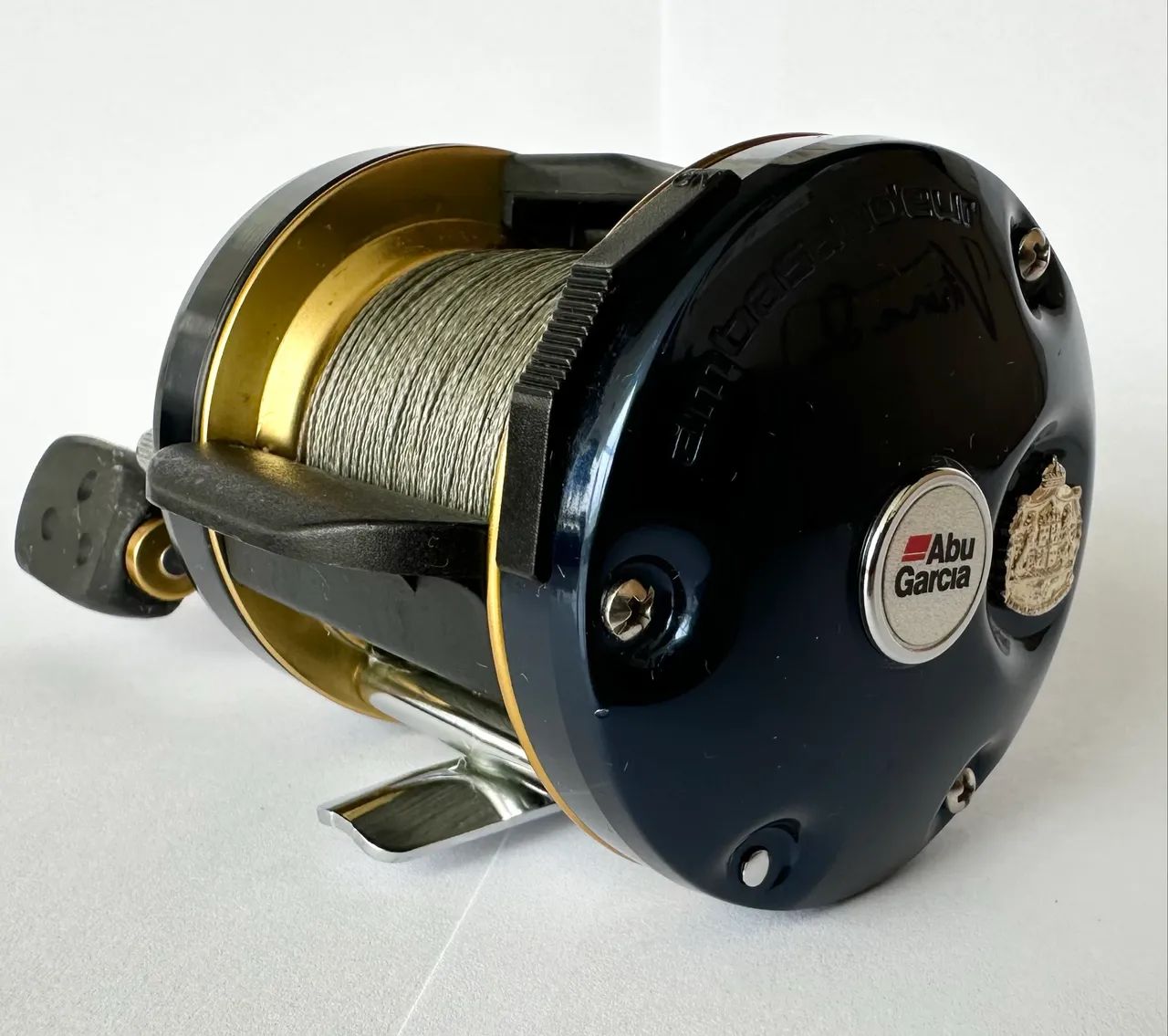 Carretilha Abu Garcia 6601 C4 - Zerada + Brindes - Foto 2