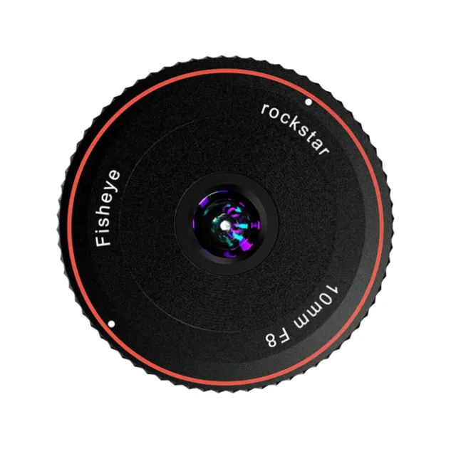 Lente Rockstar Fisheye 10mm para Sony E-mount