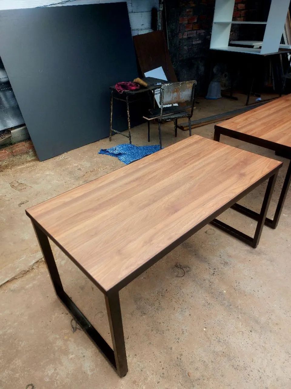 Mesa estilo industrial  - Foto 2
