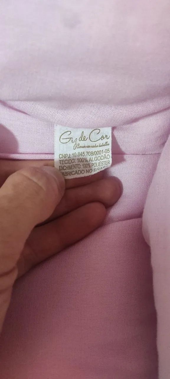 Ninho para bebê com enchimento macio, Giz de Cor!!! - Foto 4