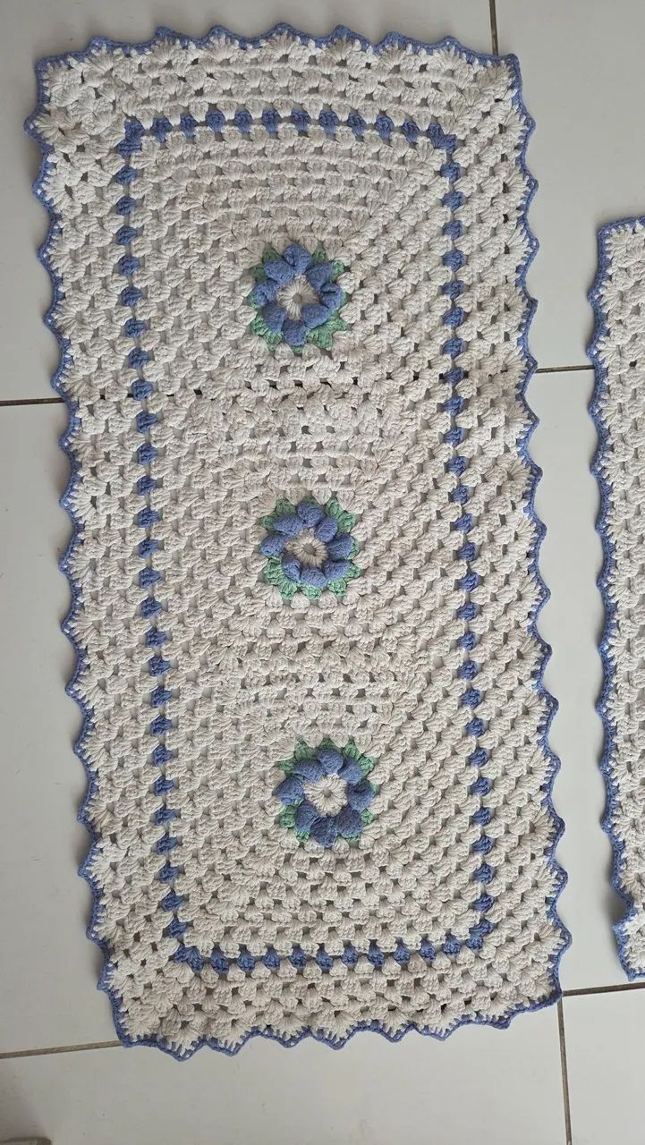 Kit de tapete de croche - Foto 2