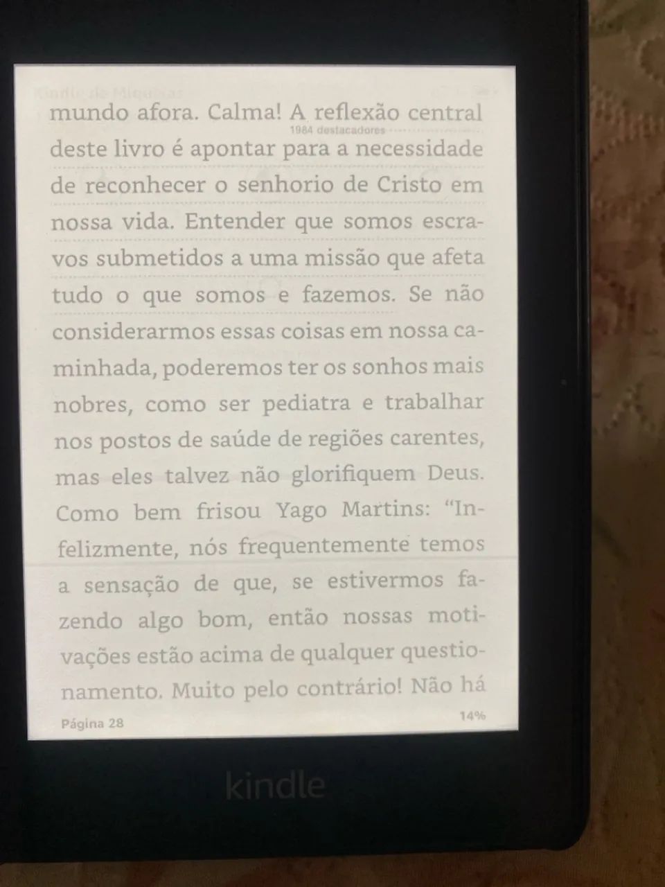 Kindle paperwhite 10 geração (tela esbranquiçada) - Foto 5