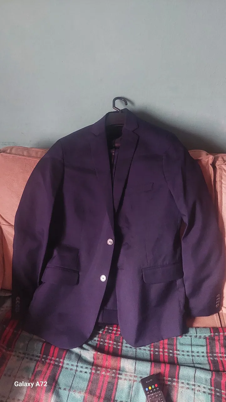 Blazer+calça Masculino Azul Escuro
