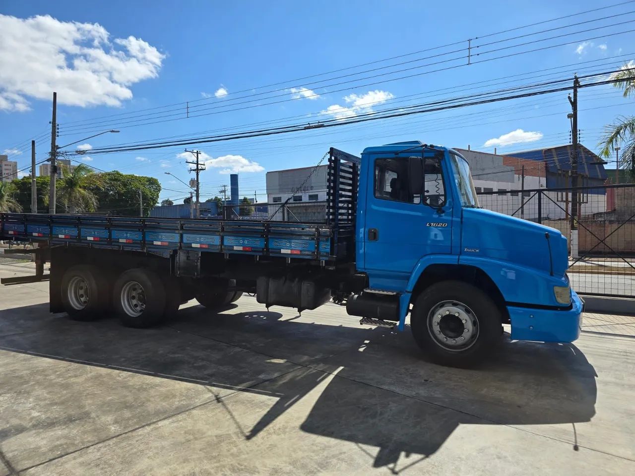 MERCEDES-BENZ MB 1620 ANO 2003 TRUCK CARROCERIA ALEMÃO CAMINHÕES ITAPETININGA  - Foto 6