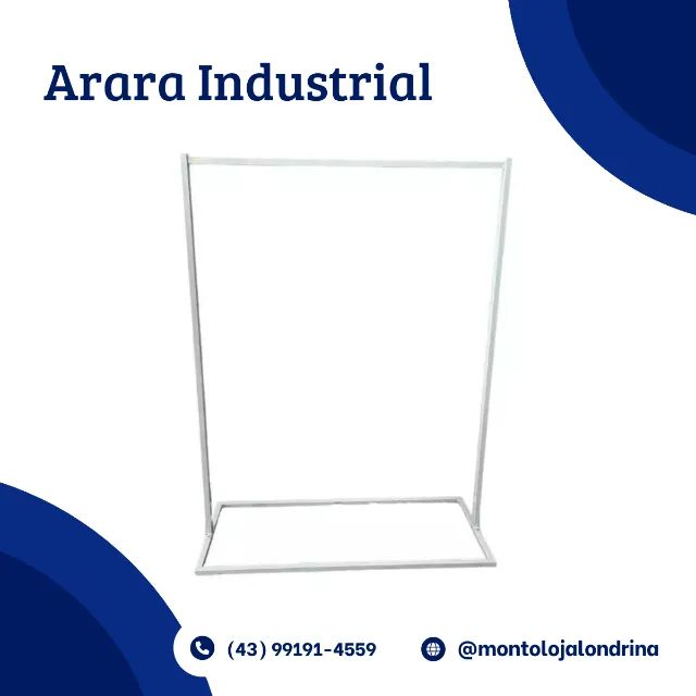 Arara industrial Para Roupas - Foto 3