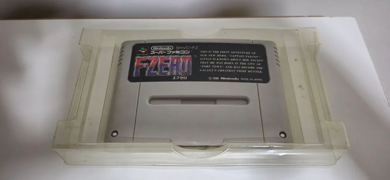 F-Zero Original na Caixa - Super Nintendo  - Foto 4