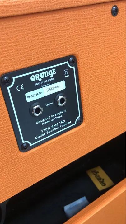 Caixa Orange ppcob 2x12 celestion Vintage 30 - Foto 2