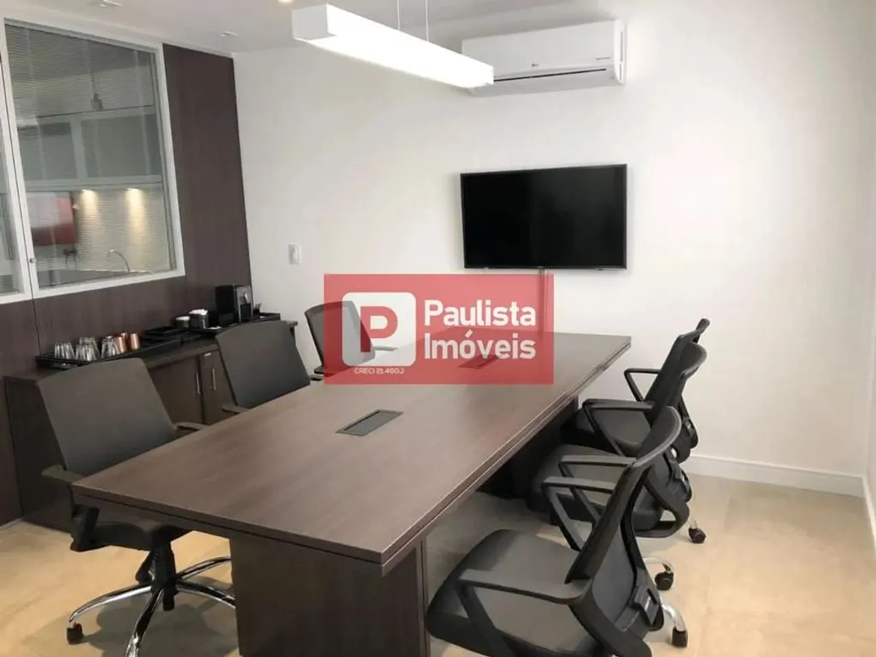 Sala para venda Mobiliada, 65 m² - Chácara Santo Antônio, São Paulo.