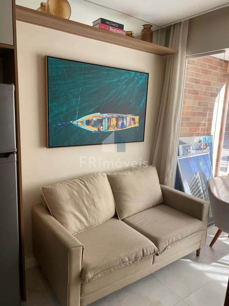 1/4 com varanda 26m² - Smart Visconde - Foto 5