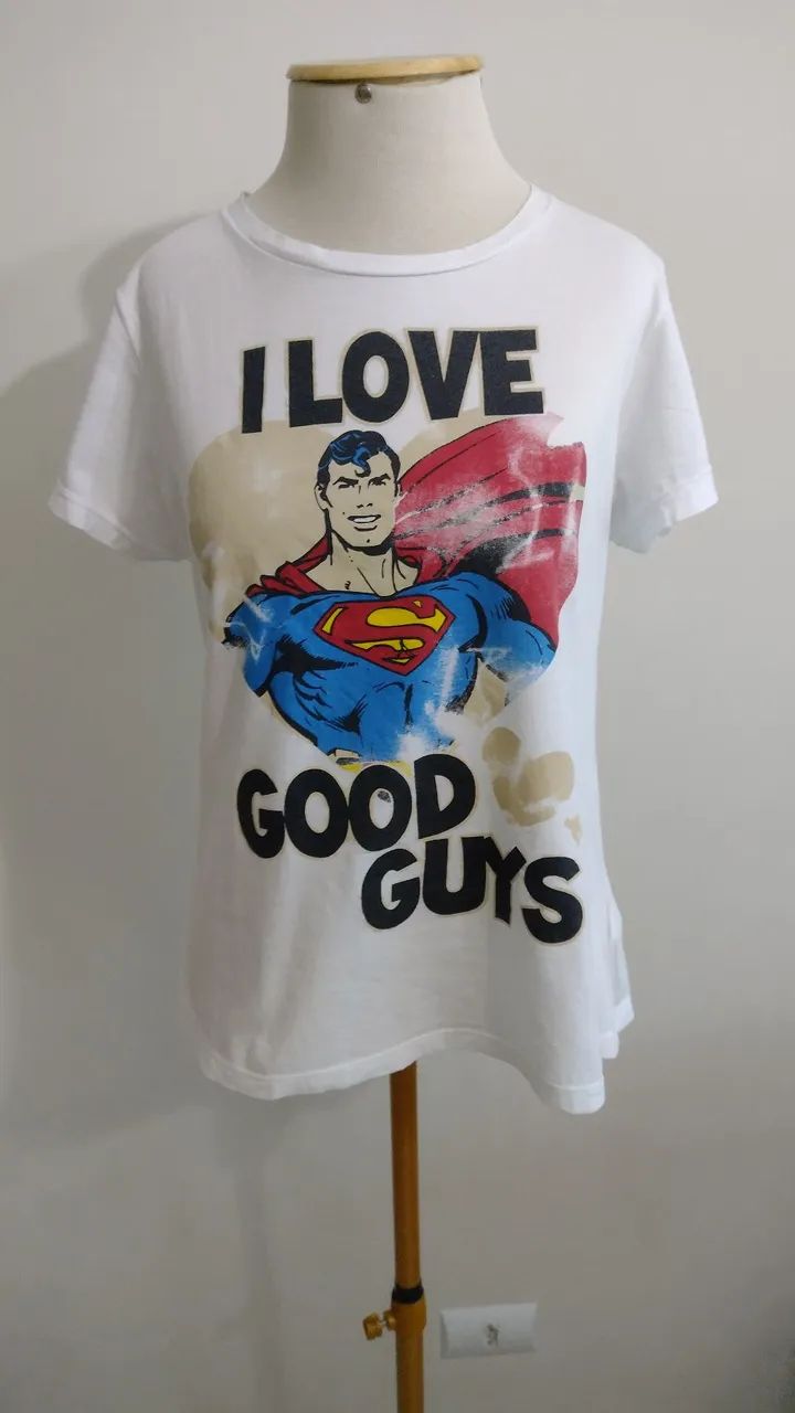 Blusa G DC comics super mam
