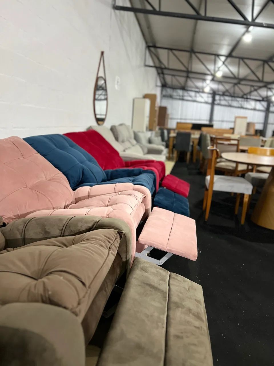 Poltrona reclinável várias cores  - Foto 4