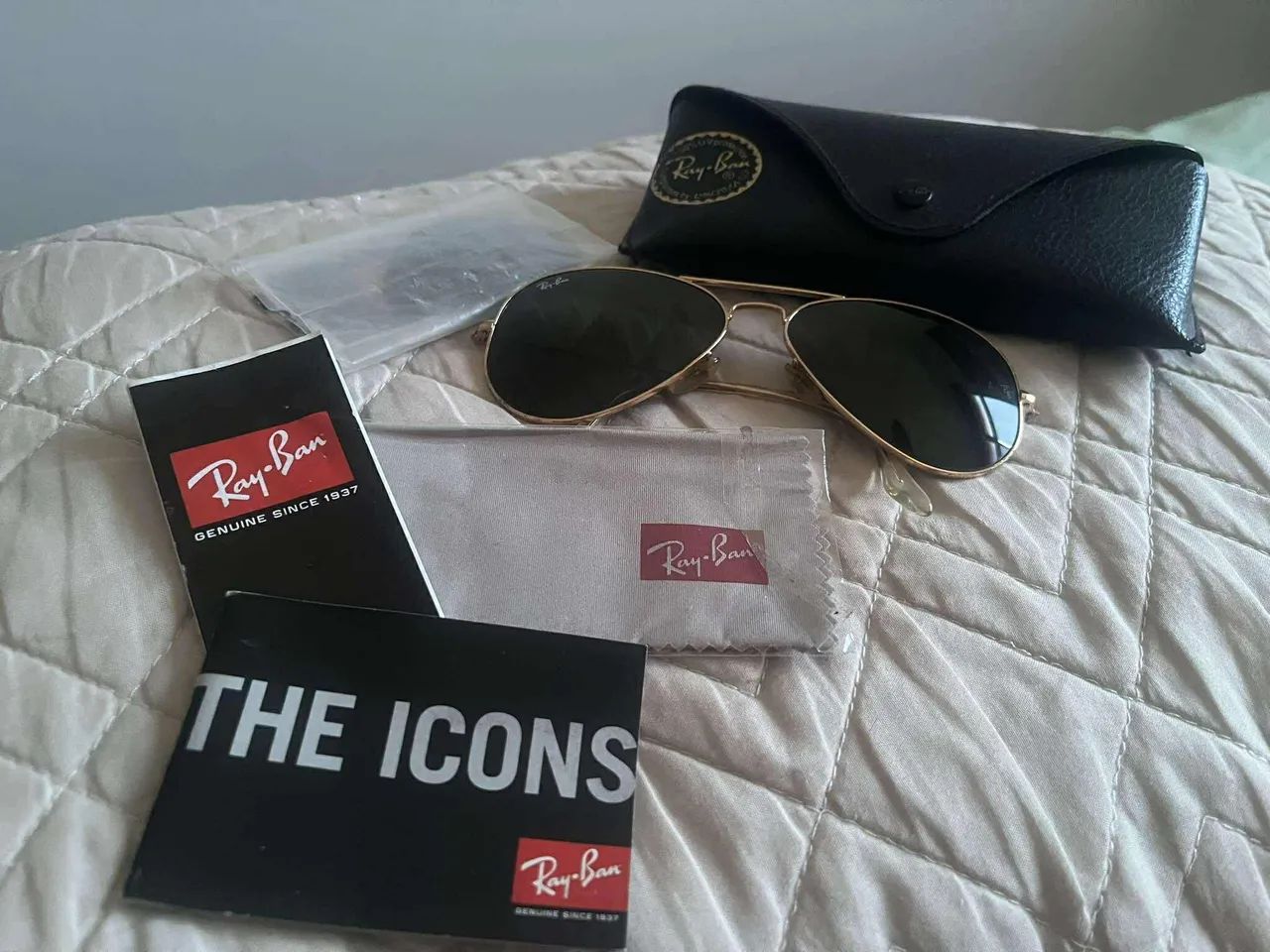 ÓCULOS RAY-BAN AVIATOR CLÁSSIC ORIGINAL  - Foto 3