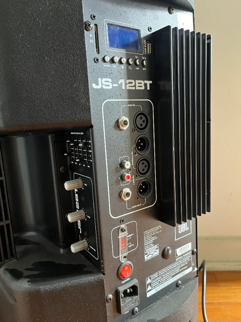 Caixa Som JBL JS-12BT com Bluetooth/USB/SD  -  Amplificadora Ativa  - Foto 4