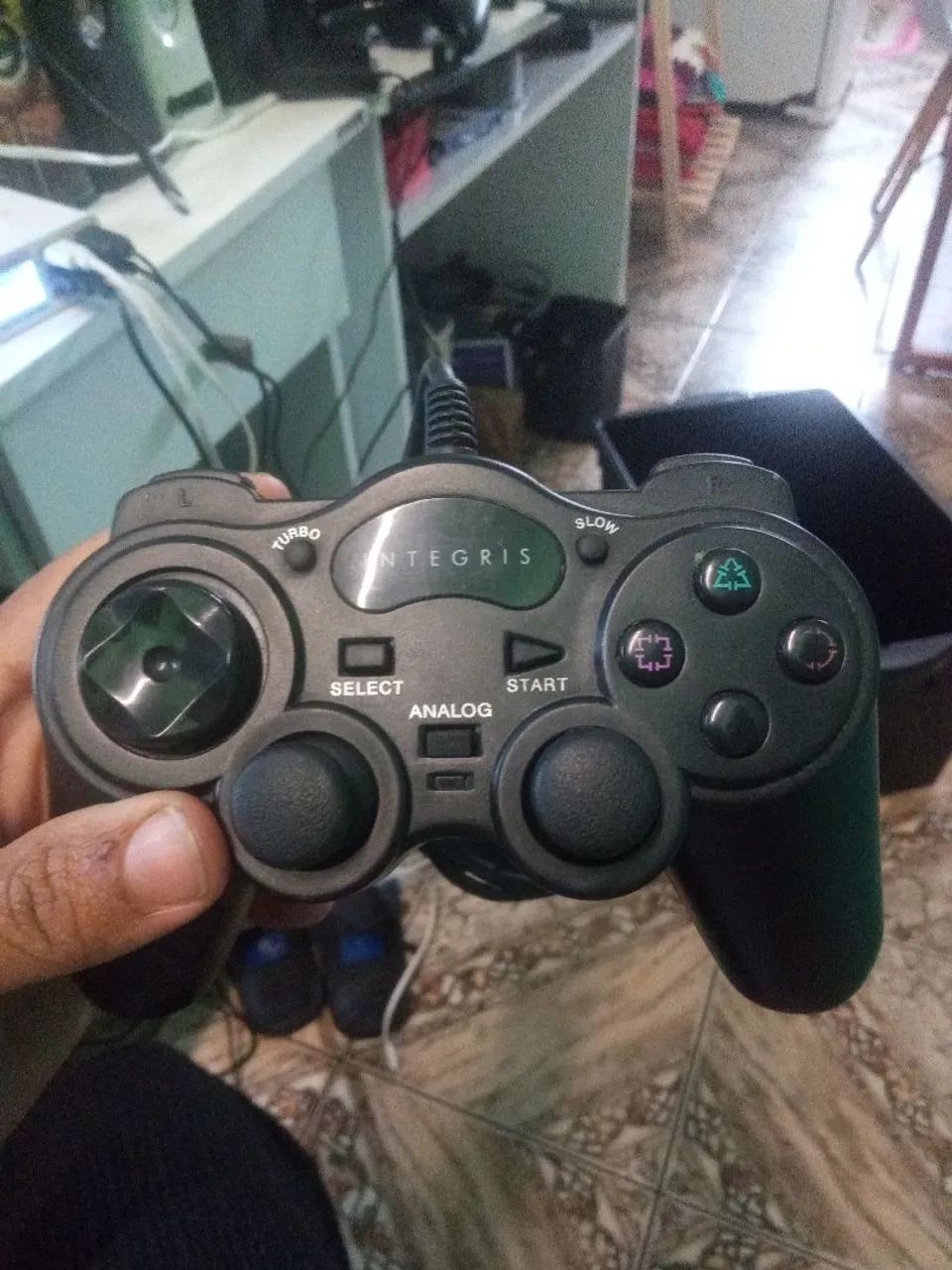 Controle turbo para ps1 PS2 ps3 e pc
